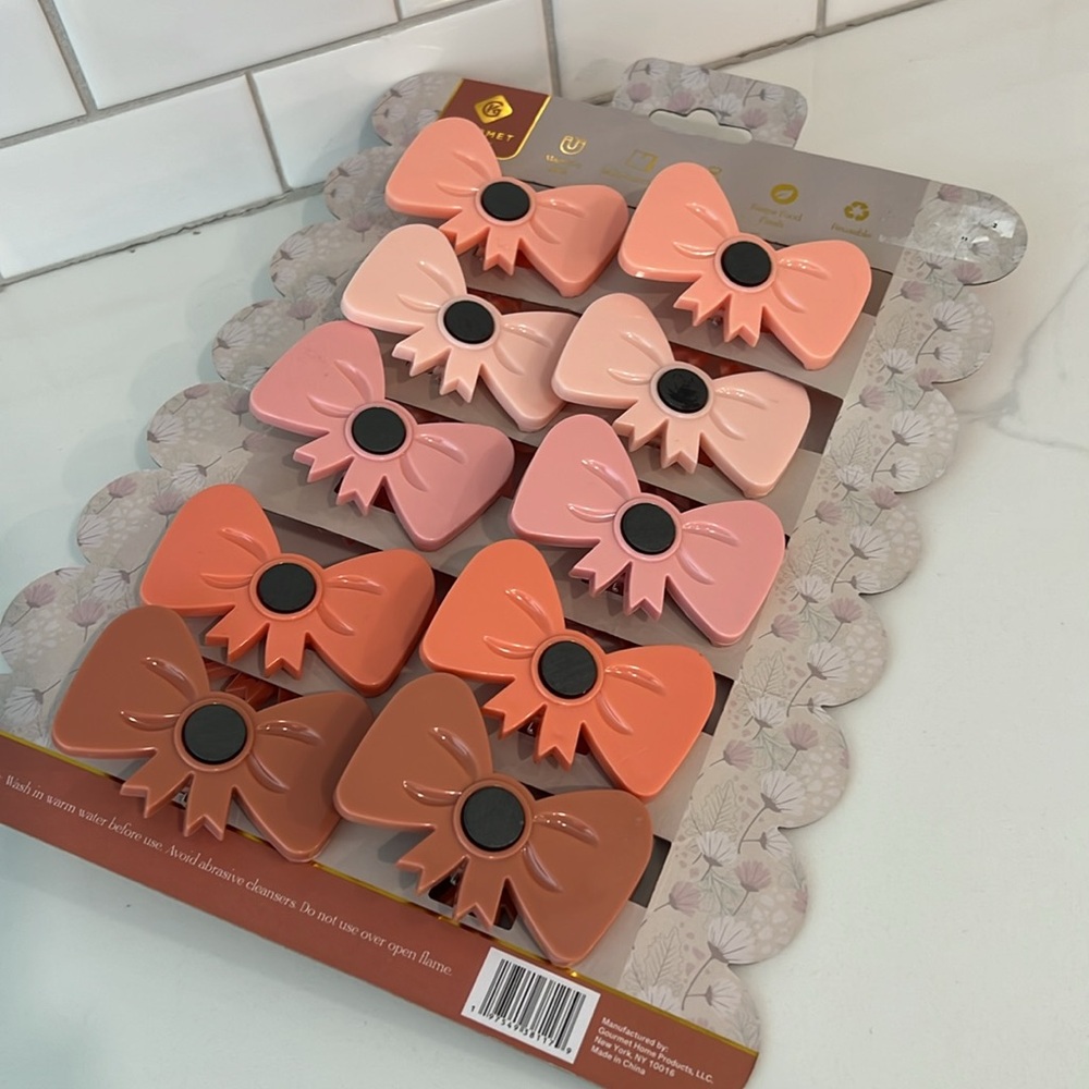 🎀 BOW Bag Clips. - Picture 6 of 9